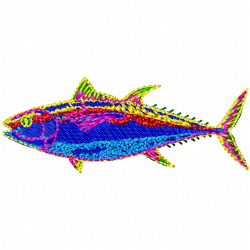 Fishes Embroidery Design 6 Fishes Embroidery Design 6